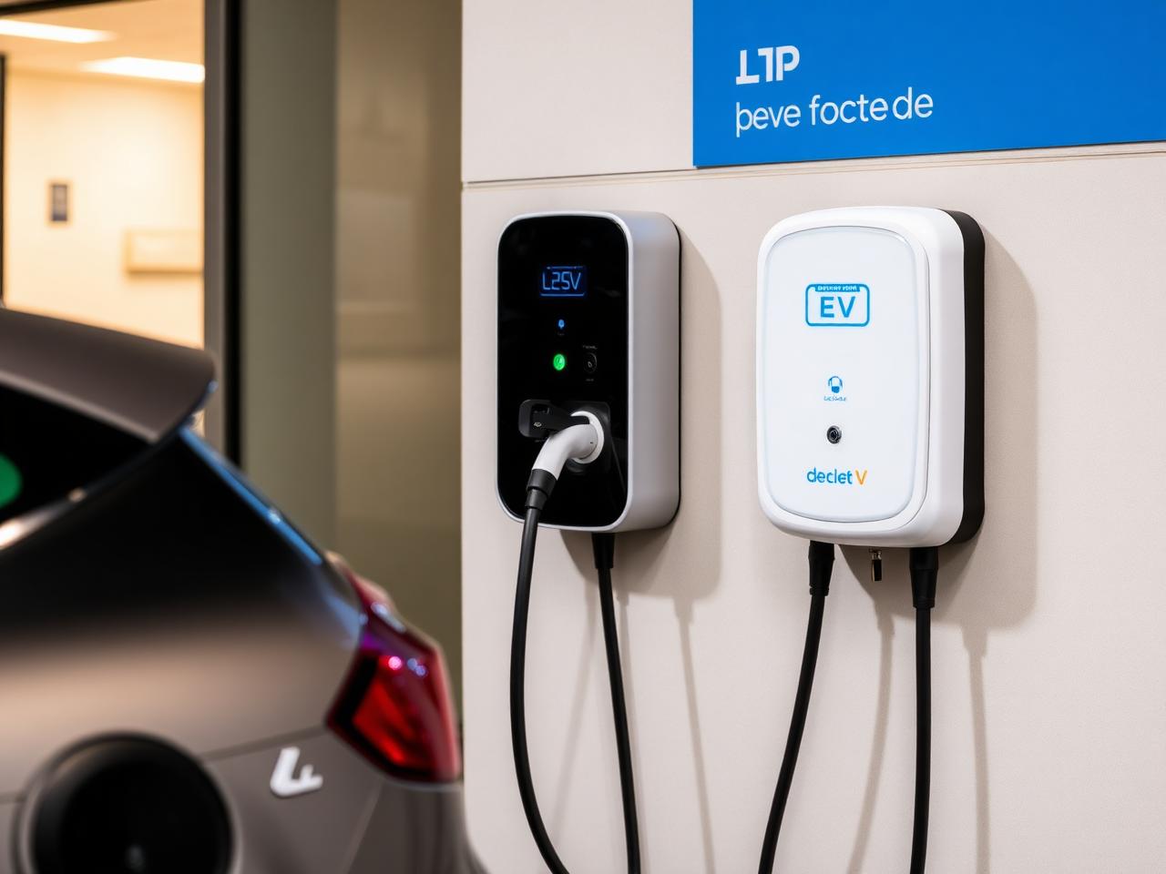 EV charger installation